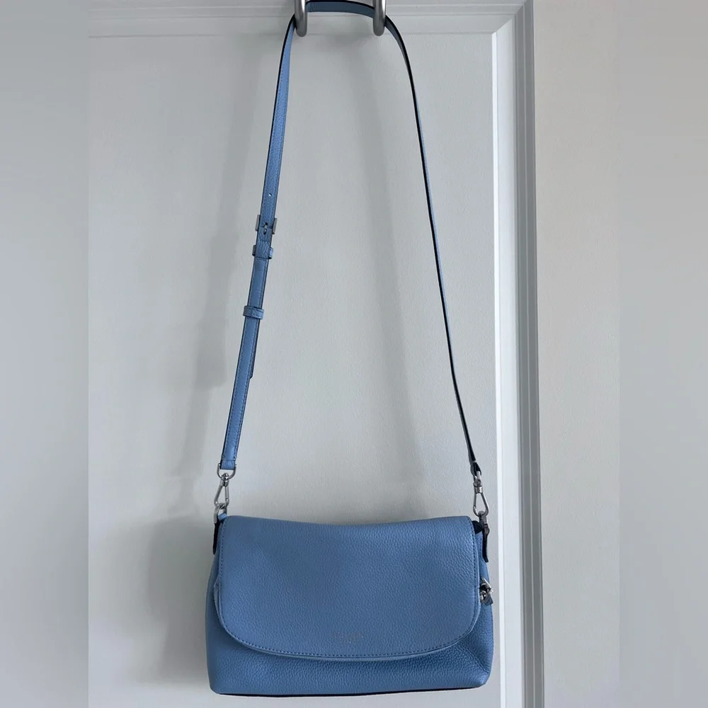 Never used! Kate Spade New York Crossbody. Blue. - Picture 4 of 6